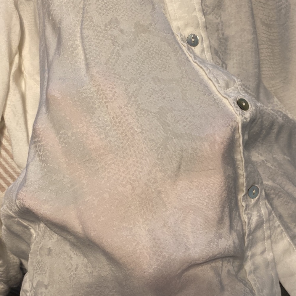 Rails Animal Pattern Button Up Blouse - image 6